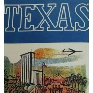 Vintage 1960s Texas Highway Austin Wichita Falls Americas Funtier Advertisement